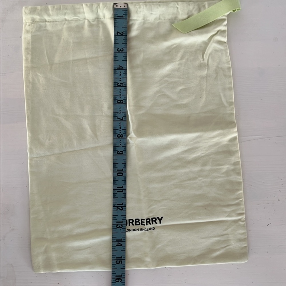 BURBERRY DRAWSTRING DUST-COVER - Picture 7 of 9